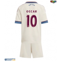 Otroški Nogometni dresi Ajax Oscar Gloukh #10 Tretji 2025-26 Kratek Rokav (+ Kratke hlače)